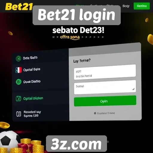 Vantagens do cadastro no Bet21 login