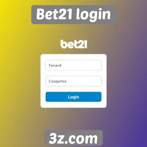 Análise das funcionalidades do site Bet21 login
