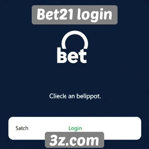 Erros comuns ao tentar fazer login no Bet21