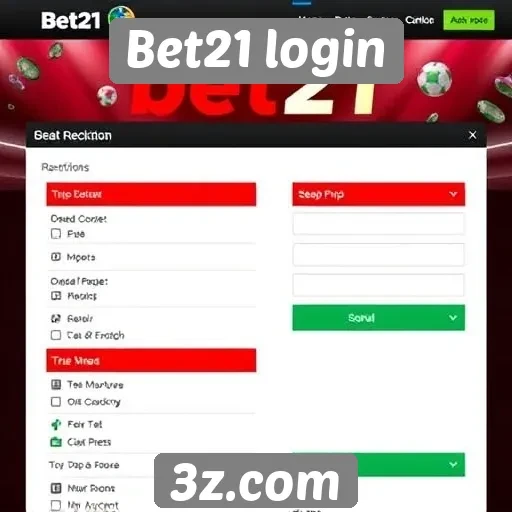 Como criar uma conta no site Bet21