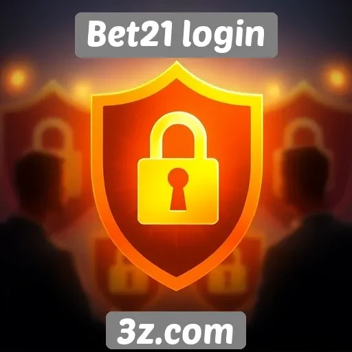 Segurança no acesso ao site Bet21 login